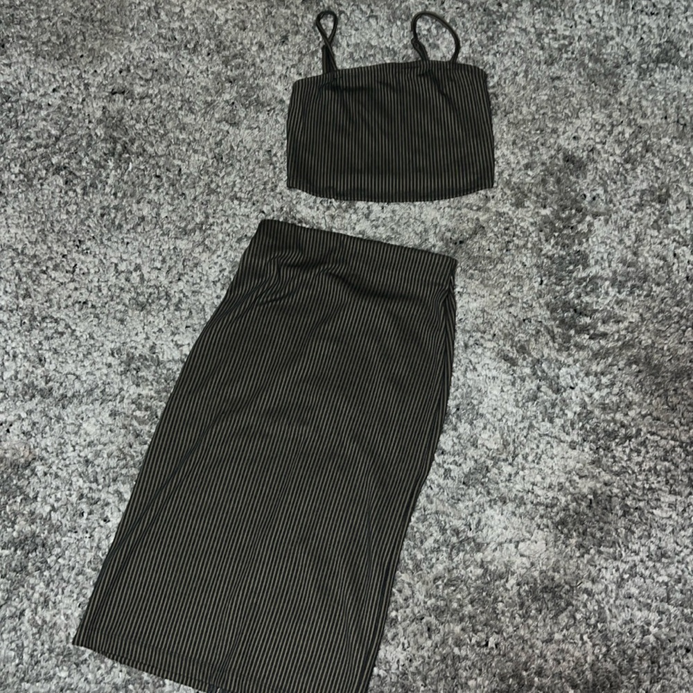 NWOT Vici Fall Two Piece Skirt Set